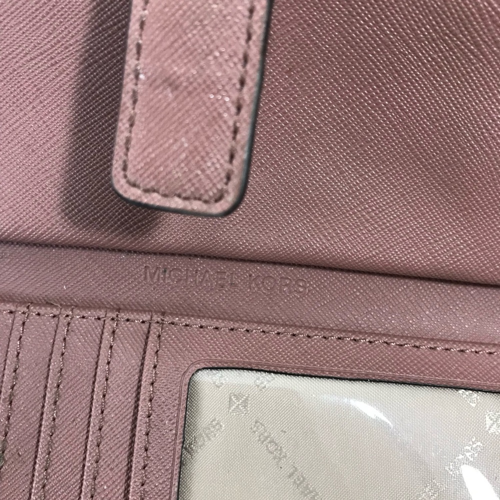 Michael Kors Women's Tan Wristlet - Picture 11 of 11